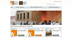 Desktop Screenshot of netzwerkholzbau.de